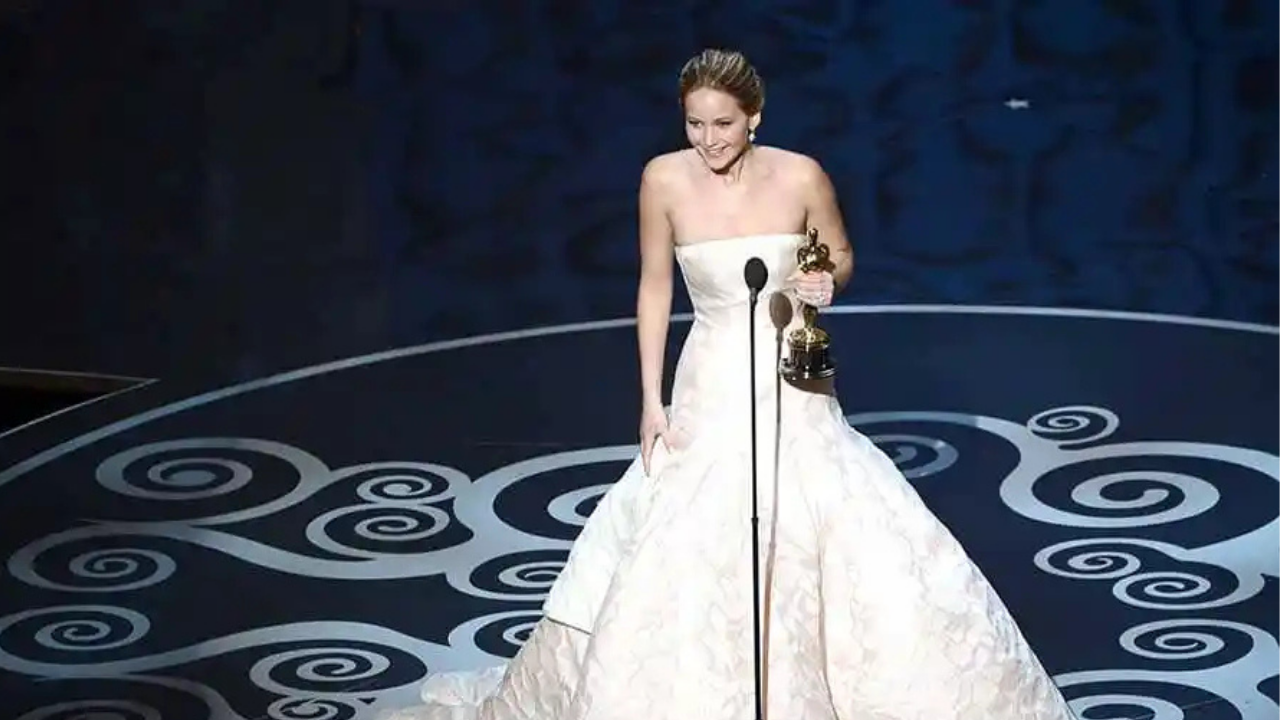 Jennifer Lawrence fell while accepting her Oscar in 2013: Why ‘if you fall, fall in Dior’ became an iconic Hollywood moment