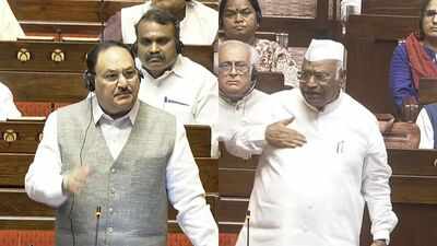 Kharge raises Haldwani 'suddhikaran' row in RS; BJP, Congress spar