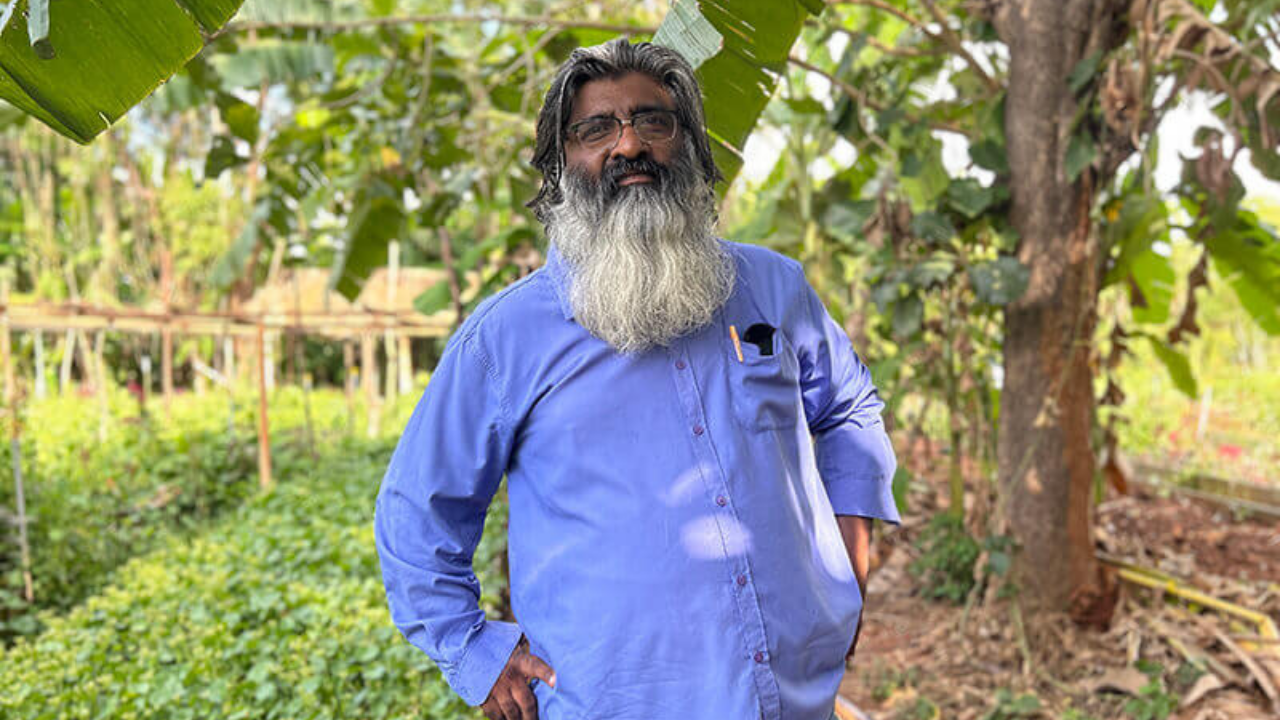 In 2010, he left his job in the US and returned to India to make farming a career; today his company makes ₹700 crore a year