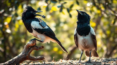 Gps: Scientists fitted Australian magpies with GPS trackers, but the birds quickly learned to remove them for each other |
