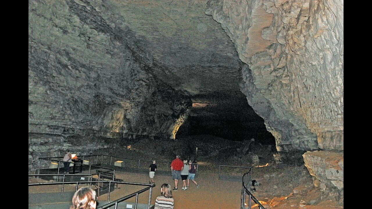 In 1981, scientists poured fluorescent dye into Kentucky sinkholes to map Mammoth Cave’s hidden plumbing; they found about 60% of its aquifer extended beyond park boundaries |