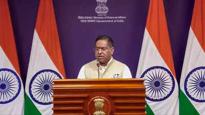 Gyanesh Kumar: 'Credibility well established globally': MEA on Trump's praise for CEC Gyanesh Kumar | India News
