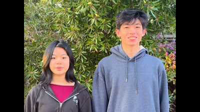 Meet Kiefer Chow and Amelia Chow: The California siblings who are copying beavers to build dams that restore habitats and reduce wildfire risk |