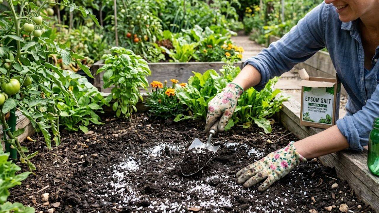 Epsom salt for plants: How to use it for tomatoes, roses, houseplants and lawns |