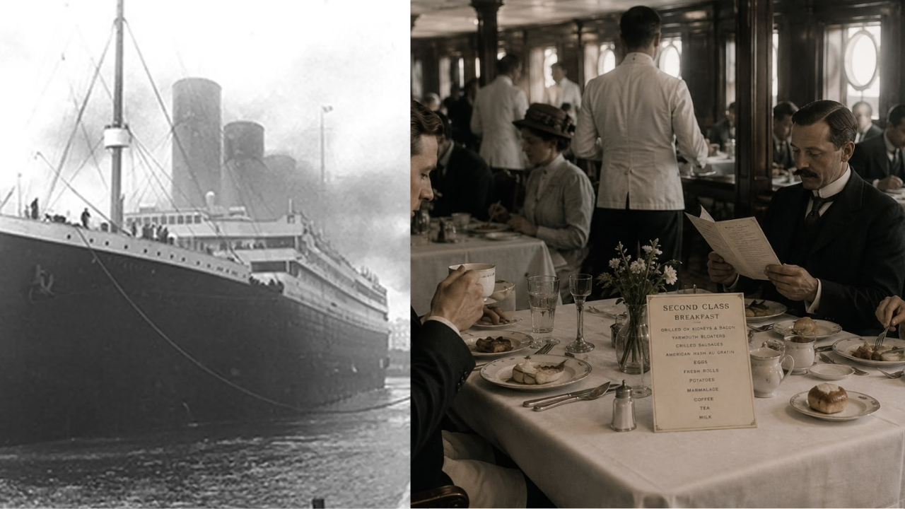 What did Titanic passengers eat?A look at the ship’s famous menus