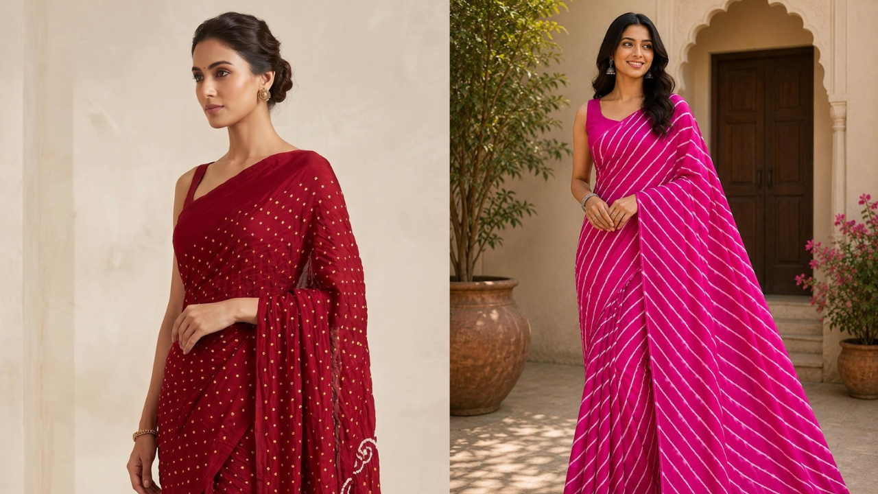 Indian textiles fashion lovers often mistake for each other