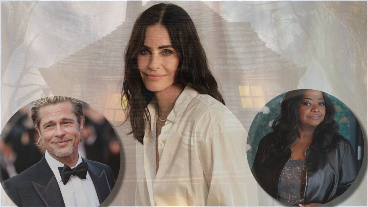 From Brad Pitt to Courteney Cox, haunted celeb homes