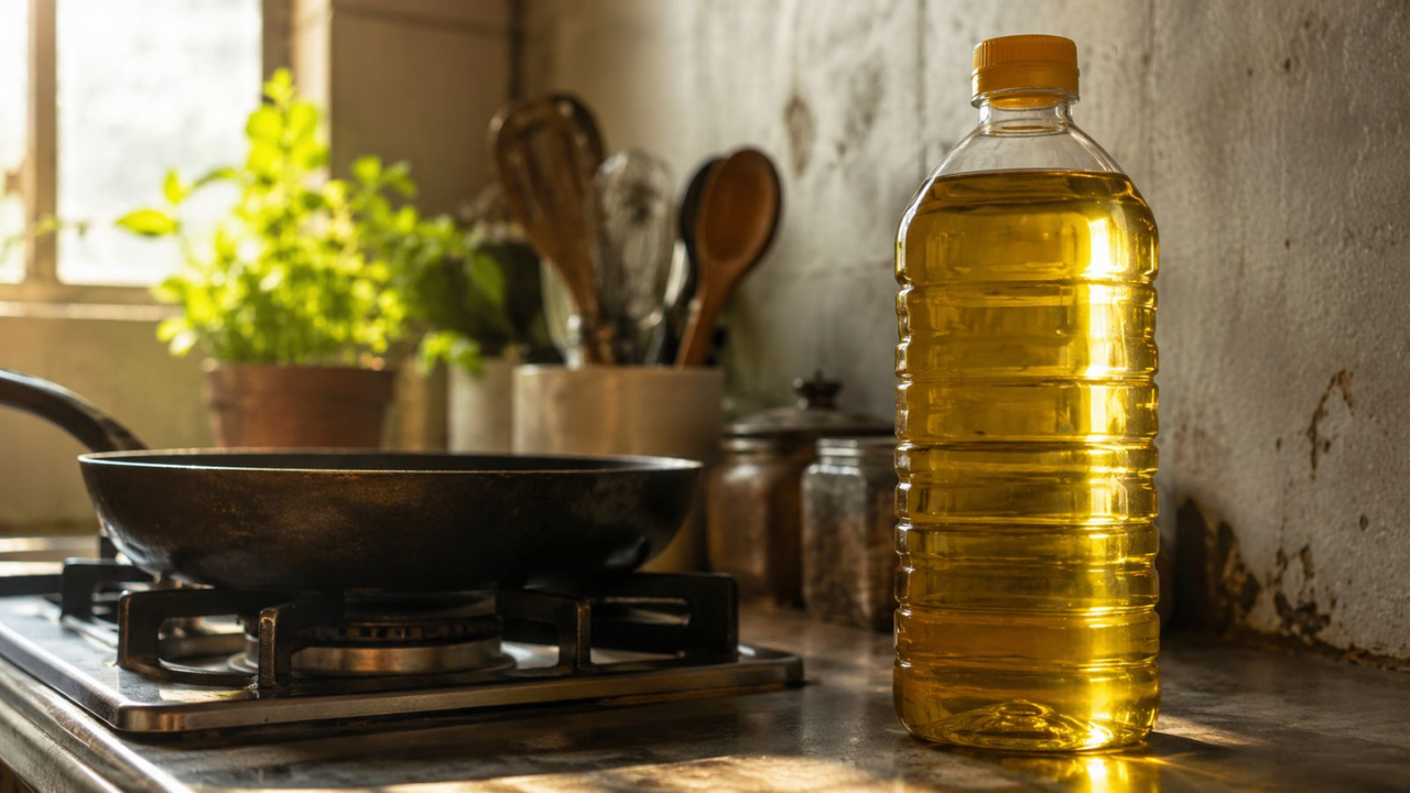 What heat and light do to cooking oil