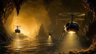 Nasa-backed SPARK project could send tiny ‘aerobots’ into caves on Saturn’s moon Titan |