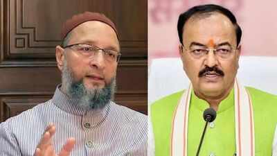 'Spewing venom to stay politically relevant': Owaisi hits back with 'chair-stool' jab at Keshav Maurya over madrassa remarks | India News