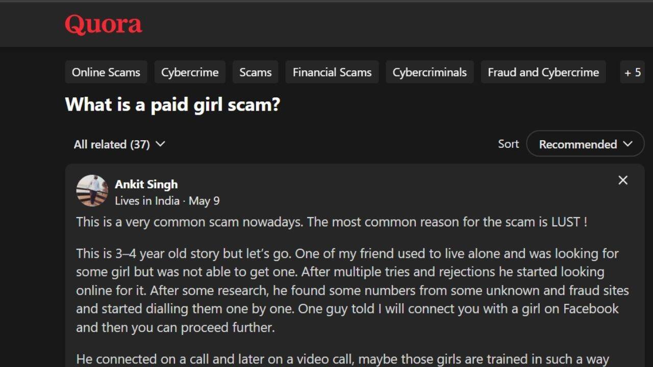 What is a 'paid girl scam'? How lonely hearts on dating apps are being targeted as the scam gains momentum in Bengaluru and other metro cities