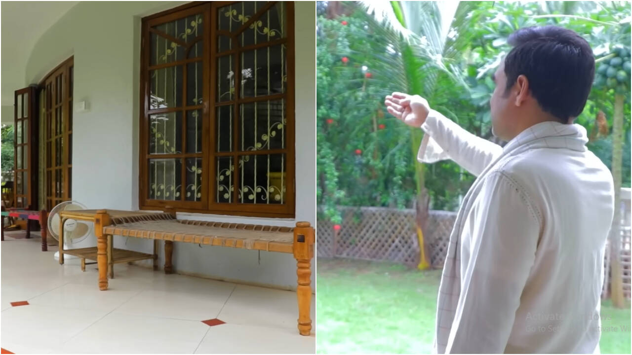 Inside 'Mirzapur The Movie's star's peaceful and minimalist Madh Island home 'Roop Katha' with Arabian sea views, village style charm, rustic interiors and lush green gardens