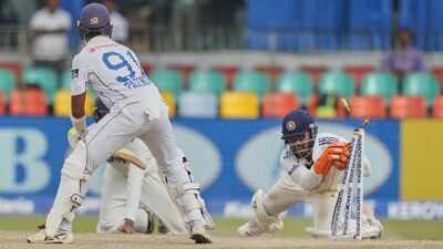 Fight after follow-on: Sooriyabandara, Kamindu Mendis defy India but Sri Lanka stare at series defeat in Colombo | Cricket News