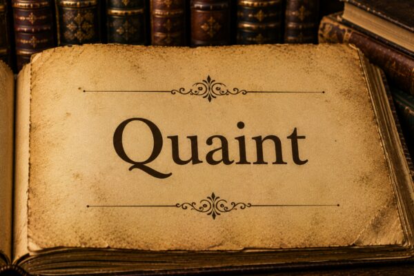 Word of the day: Quaint |