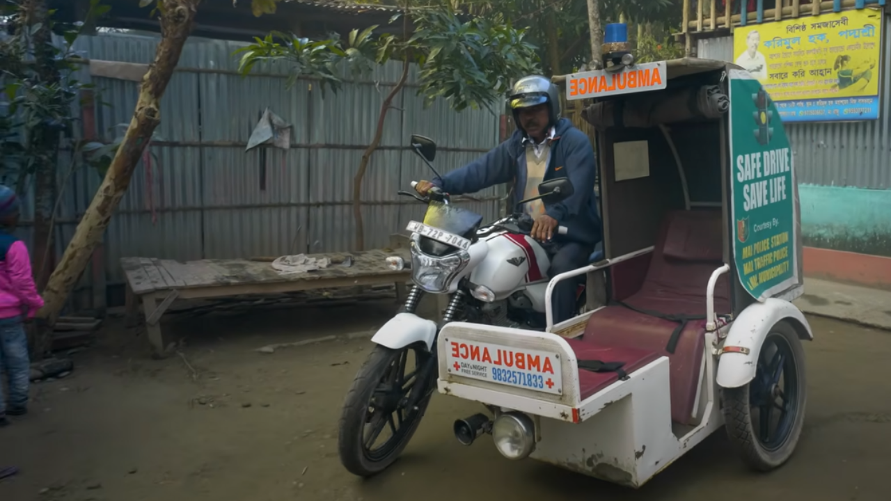 Bike-Ambulance Dada: Karimul Haque made a promise to his dying mother; years later the ‘Bike-Ambulance Dada’ became a lifeline for more than 6,500 patients and a lesson in compassion for his sons |