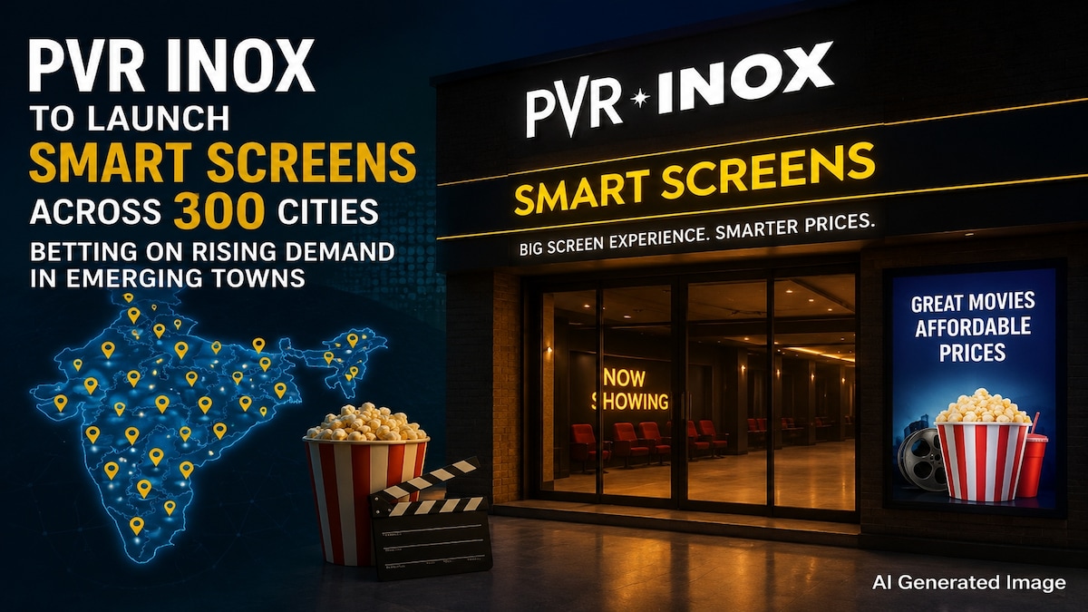 PVR INOX takes movies to smaller towns with low-cost screens, plans 300-city expansion