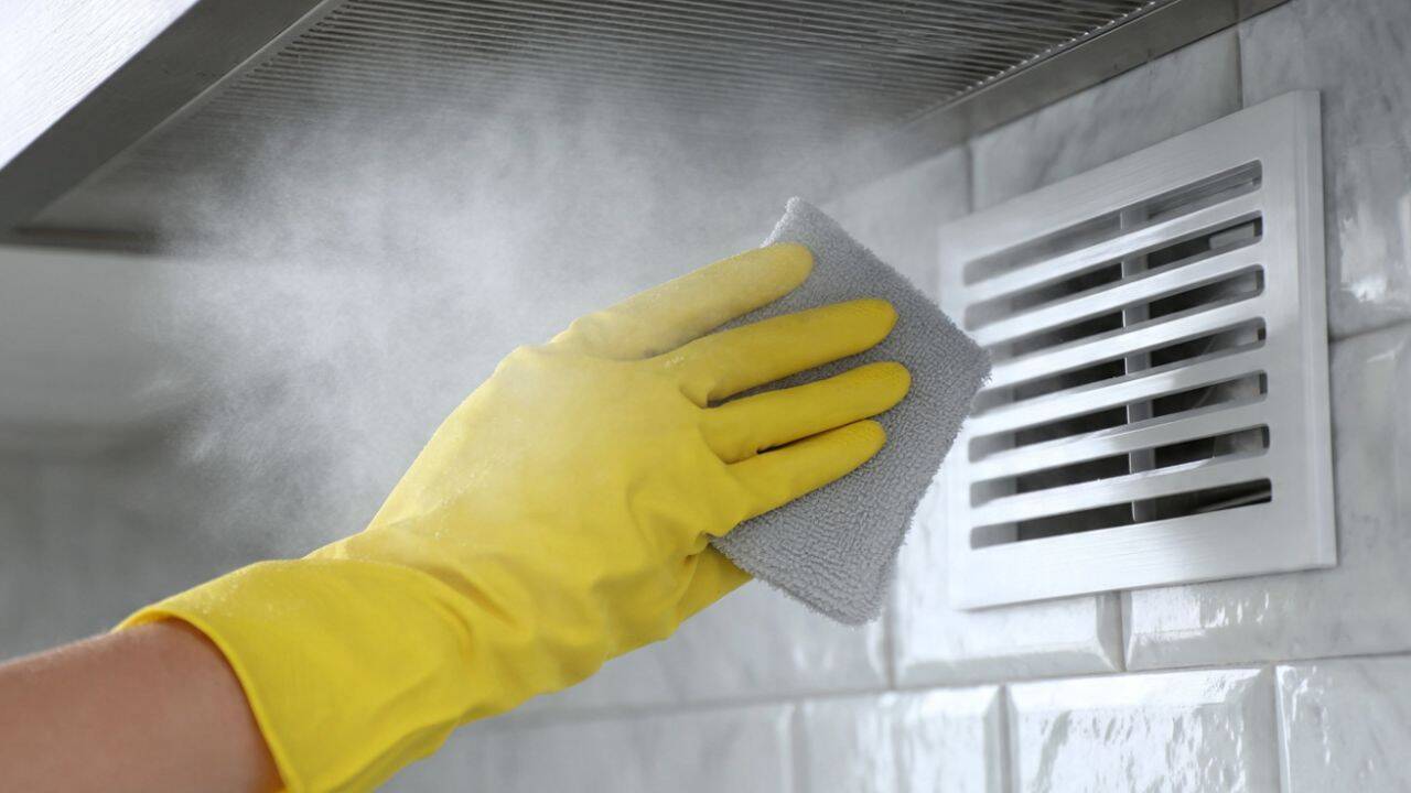 How to clean an exhaust fan without taking it down: Simple steps to remove dust and grease safely |