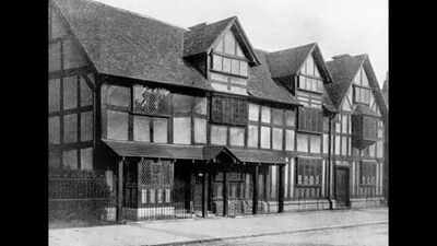 Shakespeare's birth home was about to be shipped to the US in 1847; the Shakespeare Trust had to buy it for £3,000 to save it from a showman who wanted to make it a theme park attraction