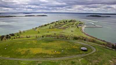 Boston: In the 1990s, Boston sent nearly a quarter of the Big Dig's 16 million cubic yards of soil to a burning former dump island and helped turn it into a park