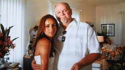 Meghan Markle’s estranged father Thomas Markle 'hurt and upset' as she and Harry return to UK without meeting Archie and Lilibet: 'She doesn’t give a damn about me'