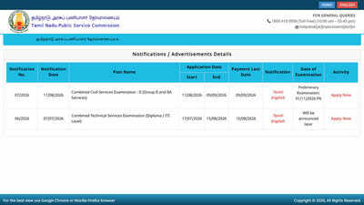 Applications open for 821 posts, preliminary exam on November 1