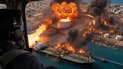‘Blown to smithereens’: Trump shares AI-generated video of Iran’s Kharg Island