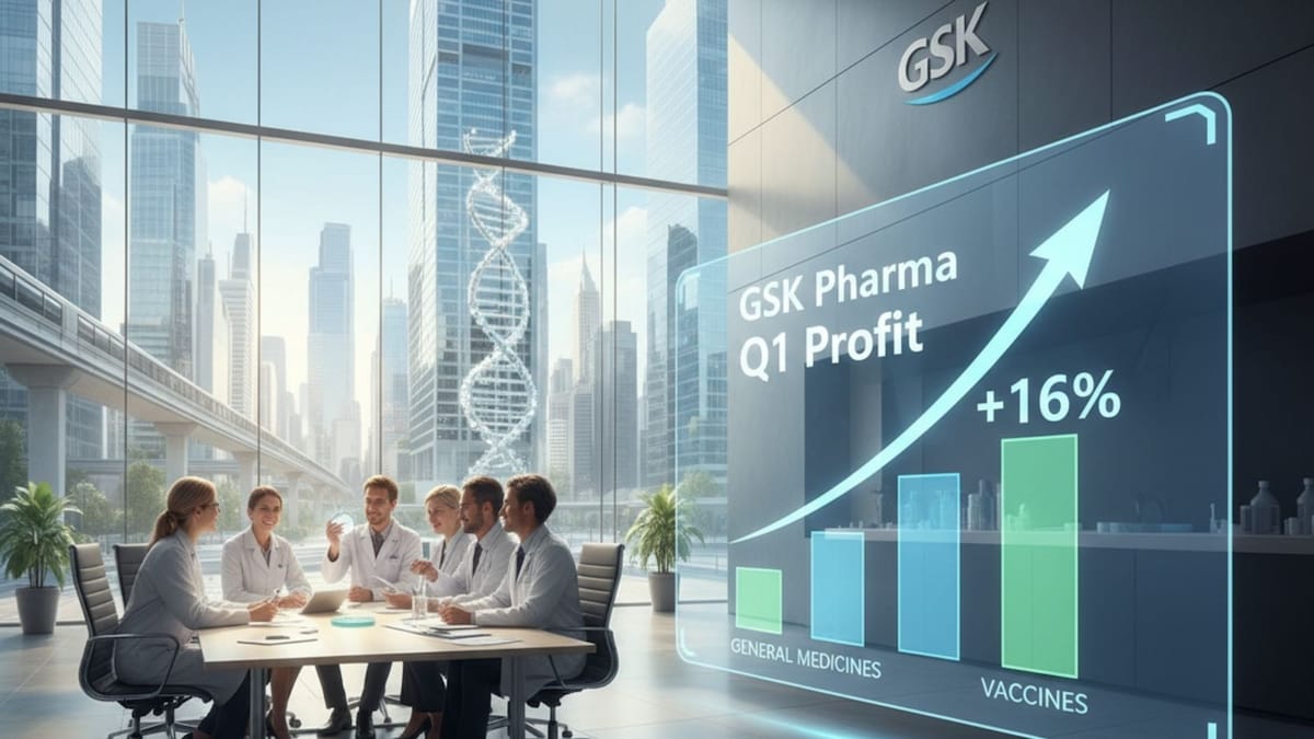 GSK Pharma Q1 profit rises 16% as general medicines, vaccines drive growth