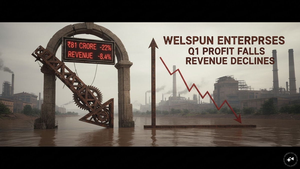 Welspun Enterprises Q1 profit drops 22% amid weak revenue; advances ₹1,000 crore asset deal