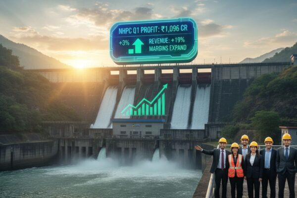 NHPC Q1 profit rises marginally as higher power generation revenue lifts operating performance