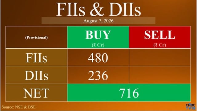 FIIs turn net buyers after brief selling spell, pump ₹480 crore into equities; DIIs add ₹236 crore