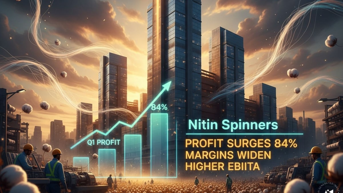 Nitin Spinners Q1 results: Profit surges 84% as margins widen on higher EBITDA