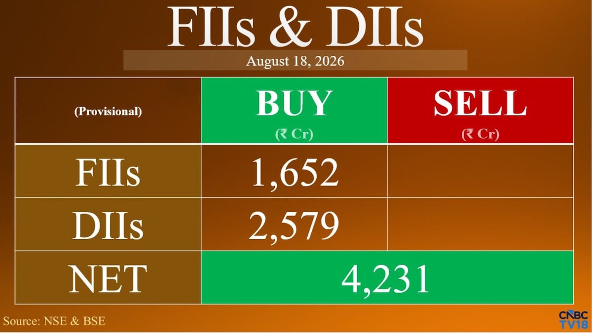 FIIs turn buyers again, DIIs join in with ₹2,579 crore purchases as markets fall