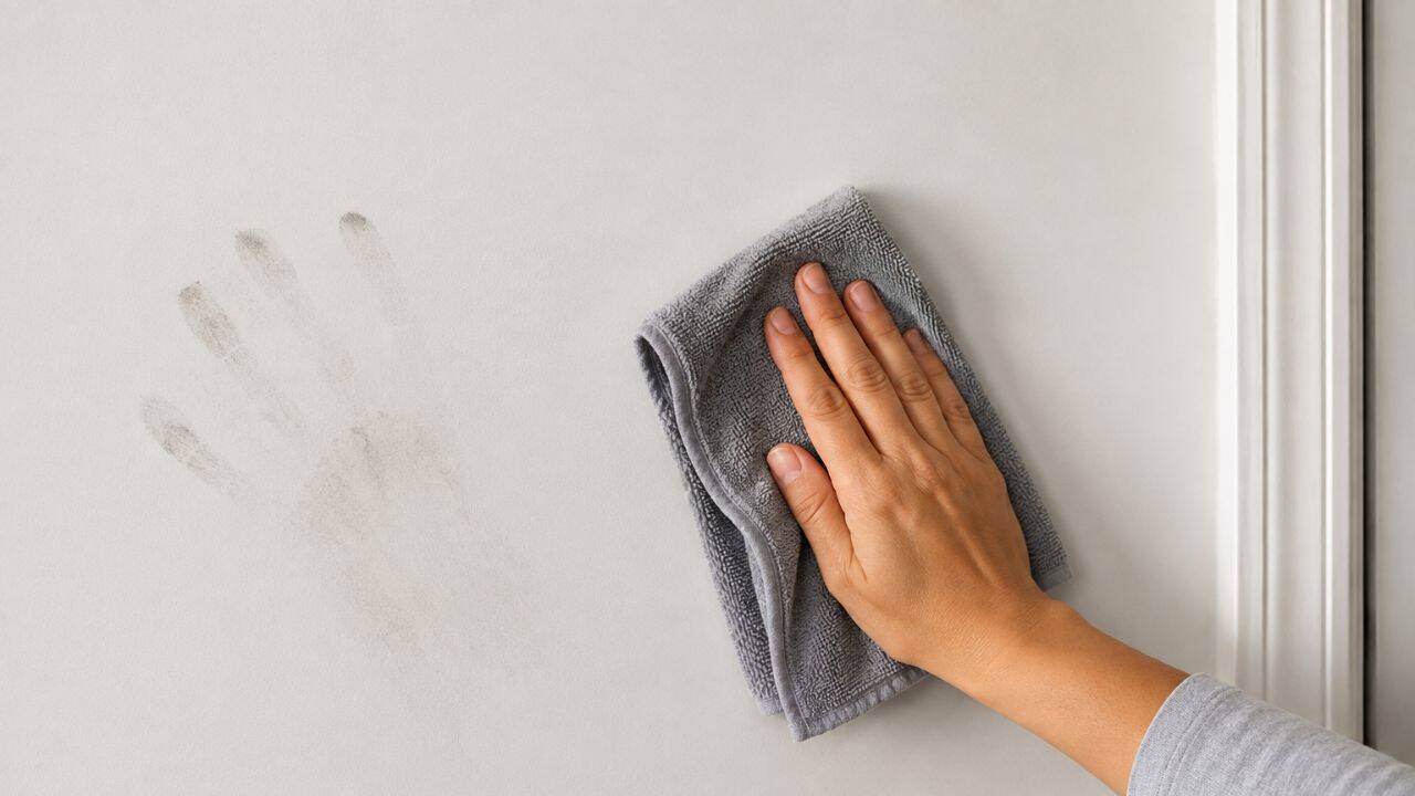 How to remove greasy fingerprints from painted walls: 5 simple cleaning methods |