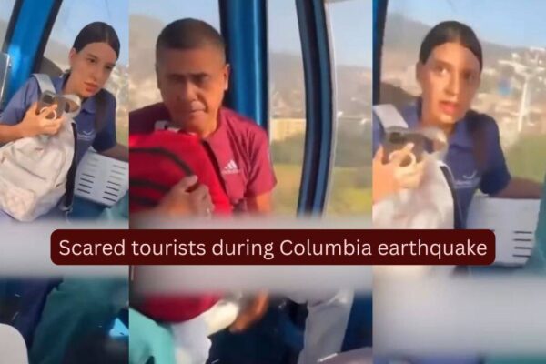 Colombia Earthquake: WATCH: Terrified tourists scream as cable car swings violently during Colombia’s 7.4-magnitude earthquake; video captures panic in mid-air |