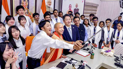 "Today you are students; tomorrow you will be scientists, artists, leaders": UP CM calls for deeper India-Japan youth ties | India News