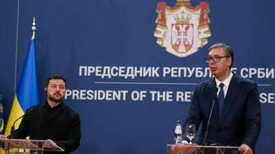 ‘Situation in Ukraine difficult’: Zelensky in Moscow ally Serbia as Russian strikes kill 4 in Kyiv region