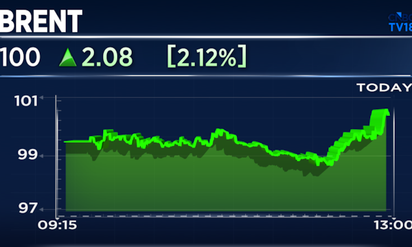 Brent crude hits $100 per barrel mark for first time since July 24