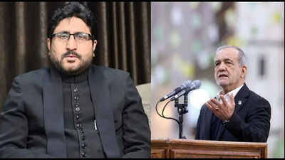 Shia cleric Yasoob Abbas meets Iranian President Pezeshkian, calls for stronger India-Iran ties | India News