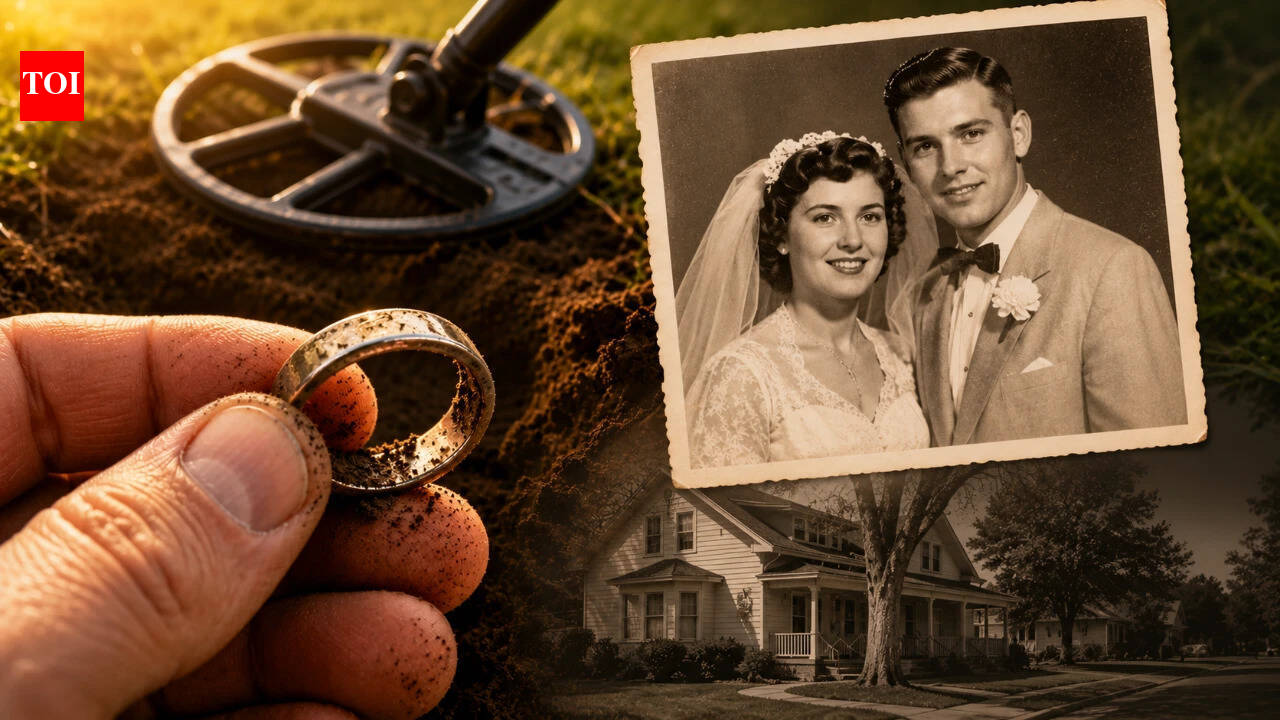 Before he died in 2013, an Ohio man gave his son a final mission: use a metal detector to find the wedding ring he lost in the yard nearly 50 years ago |