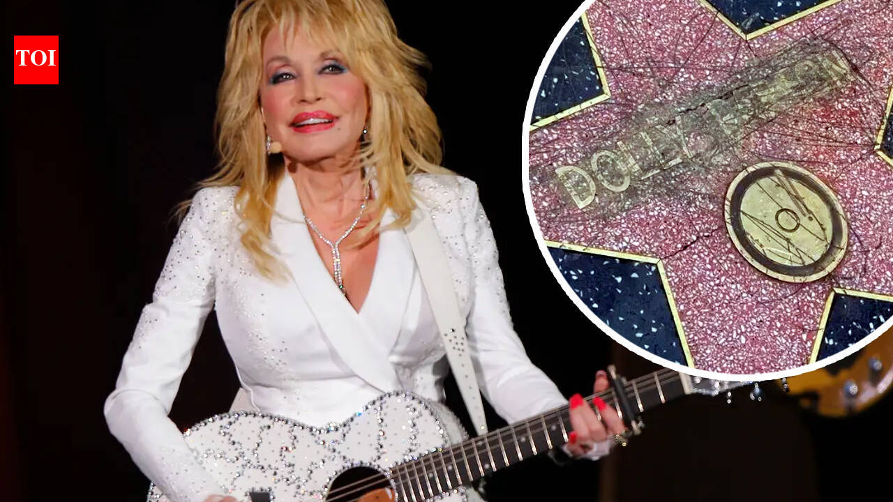 Dolly Parton's star on Hollywood Walk of Fame VANDALISED days after death; Flowers stolen, name scratched - WATCH |