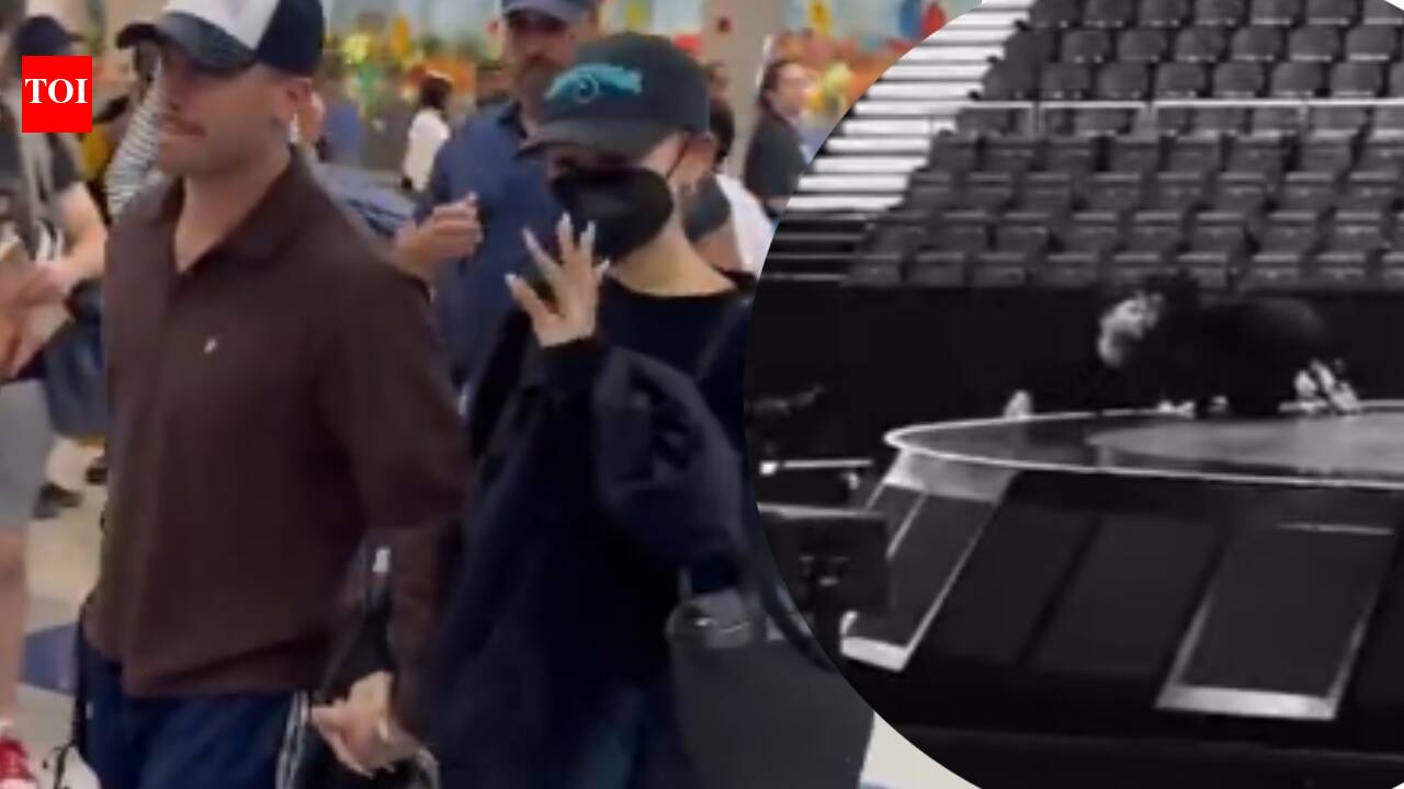 Ariana Grande and Ricky Alvarez lock lips in BTS clip from 'Eternal Sunshine Tour' rehearsals in London: WATCH |