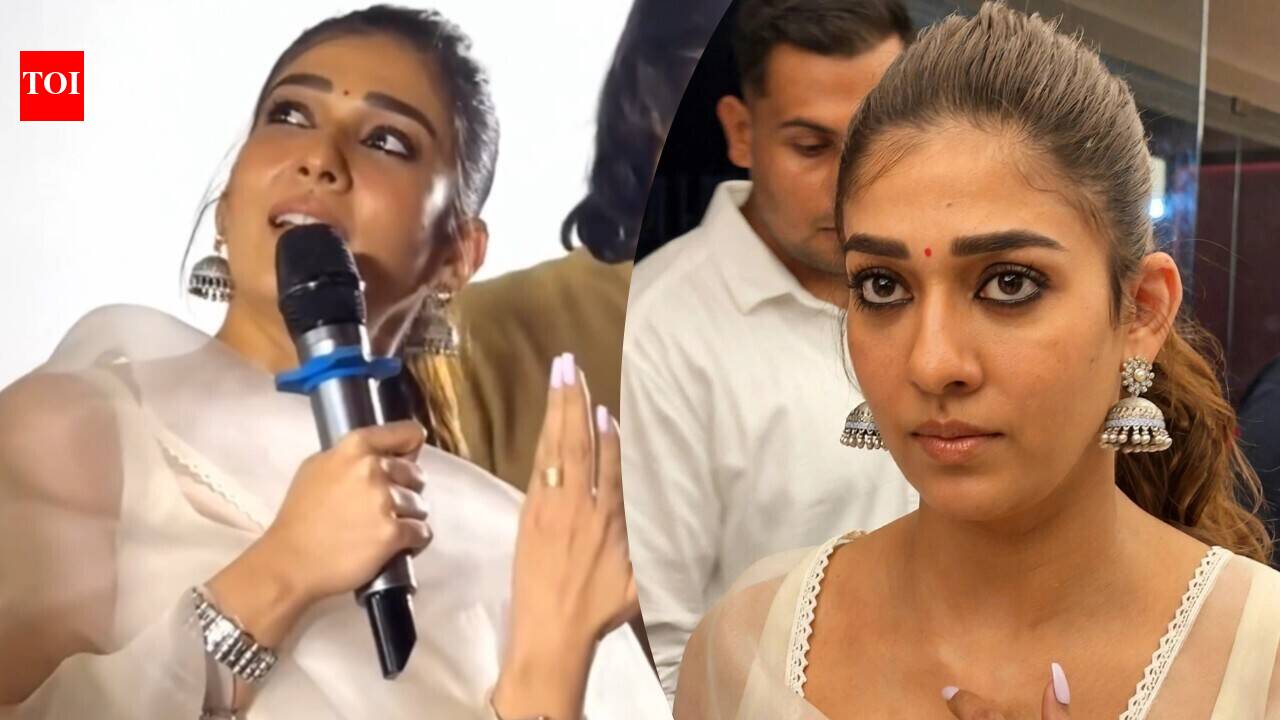 'Toxic' actress Nayanthara turns emotional seeing fans’ love for ‘Hi’ during special theatre visit |