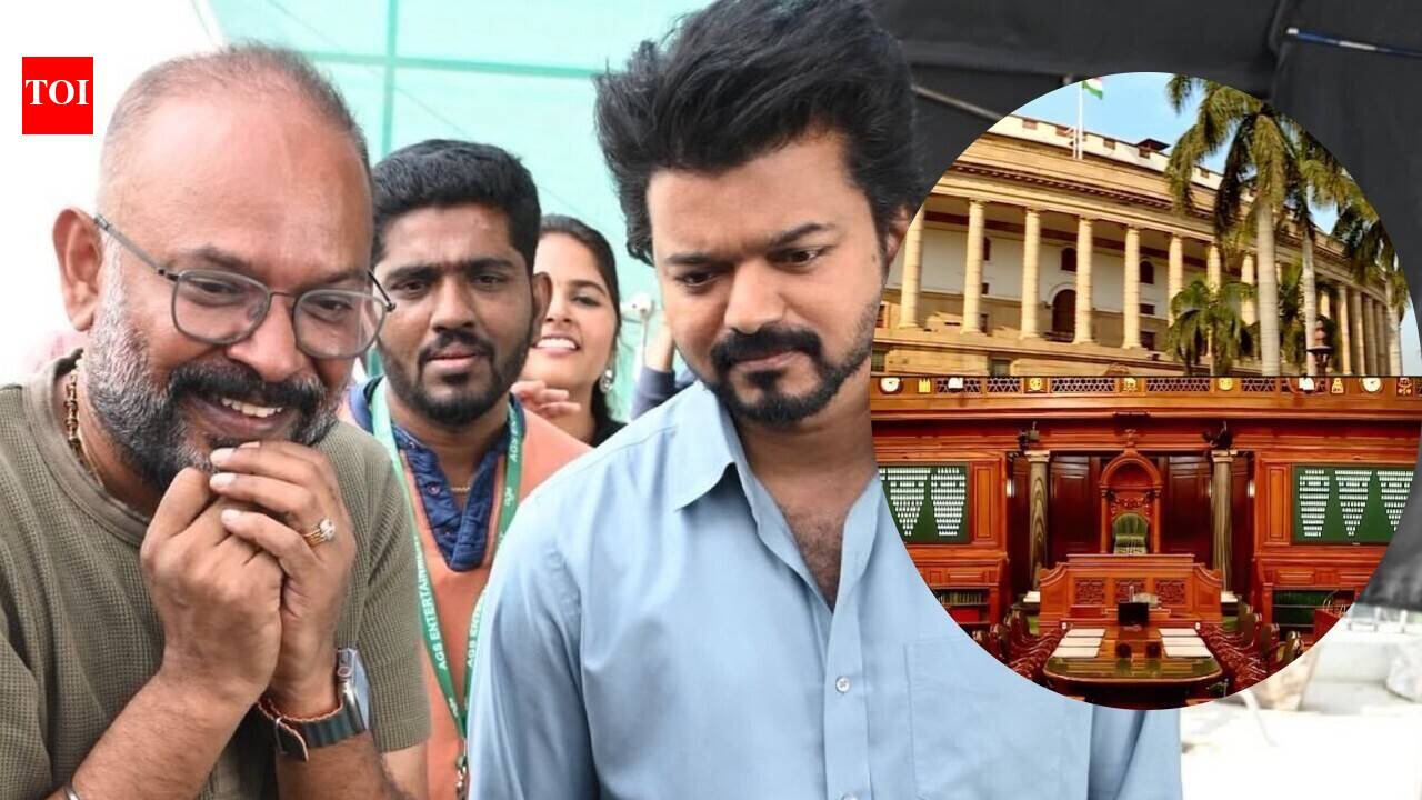 Vijay: Venkat Prabhu’s ‘GOAT’ anniversary video has fans talking about Thalapathy Vijay’s political journey as it includes Parliament visuals | Tamil Movie News