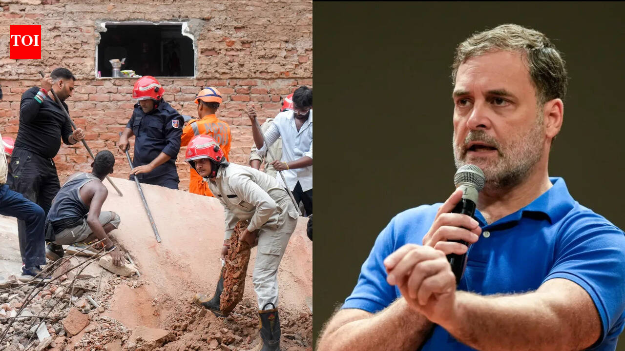 ‘Every student’s life is precious’: Rahul Gandhi flags student housing crisis after deadly Delhi collapse | India News