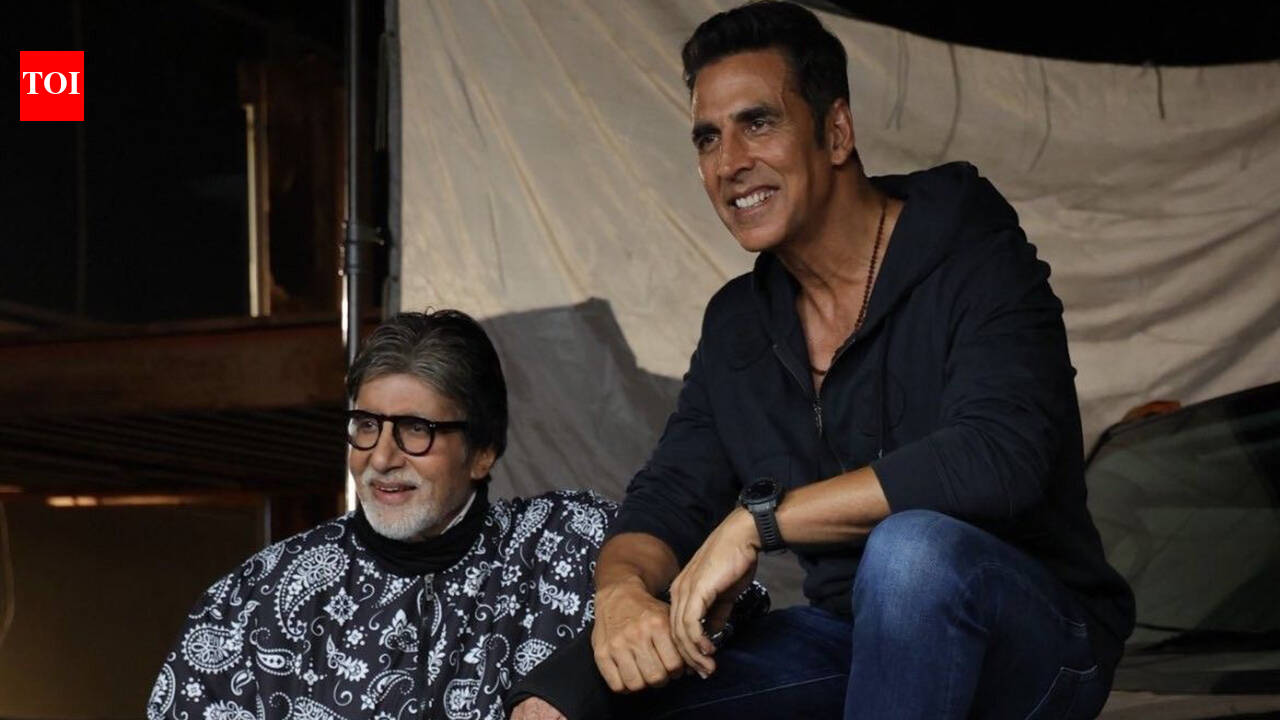 Amitabh Bachchan: ‘Mujhe apna kurta dena pada’: Akshay Kumar recalls hilarious incident when starstruck house help spilled four glasses of water on Amitabh Bachchan | Hindi Movie News