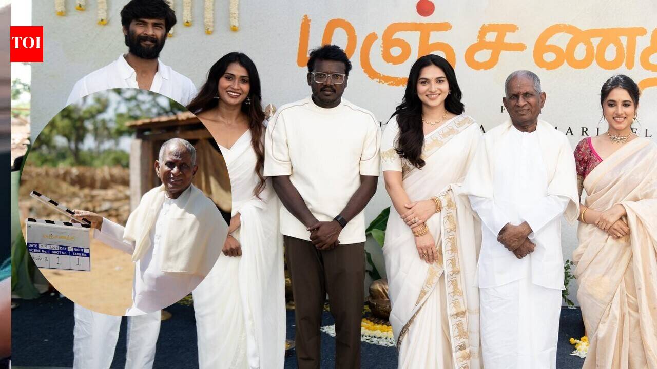 Mari Selvaraj’s ‘Manjanathi’ begins shooting; Kathir, Priyanka Mohan, Kayadu Lohar join cast as Ilaiyaraaja to score music |