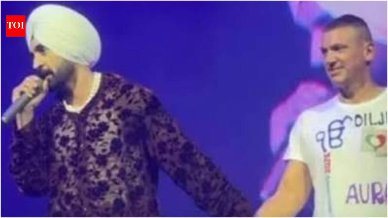 Diljit Dosanjh gently corrects fan over 'IK ONKAR' t-shirt at Milan concert; wins hearts online |