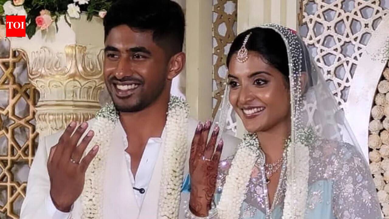 Who is Suhaib Mohammed, Nivedhithaa Sathish’s fiancé? All about the photographer engaged to the ‘Captain Miller’ actress | Tamil Movie News
