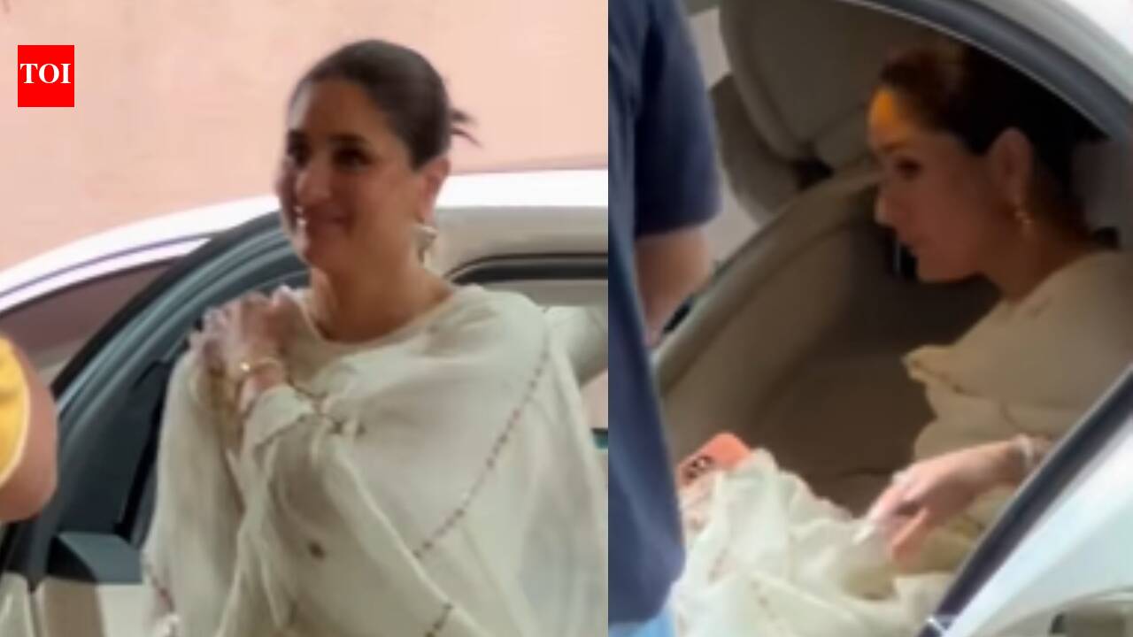 Kareena Kapoor Khan: Years after fall out with Sanjay Leela Bhansali, Kareena Kapoor Khan visits his office sparking speculation of a collaboration, fans get excited | Hindi Movie News