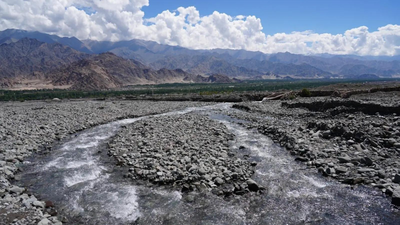 Village head's appeal drove Ladakh LG's initiative to tap 90 million litres of glacial water for irrigation | India News